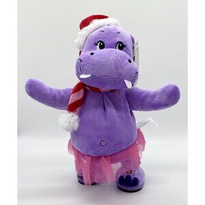 Hippo I Want a Hippopotamus Christmas Gemmy Sing Belly Shakes Plush NEW Tag HTF